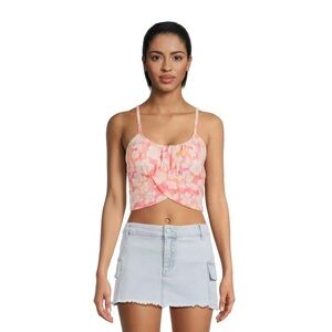 Women’s Tie-Back Cropped Tank Top - Madden NYC